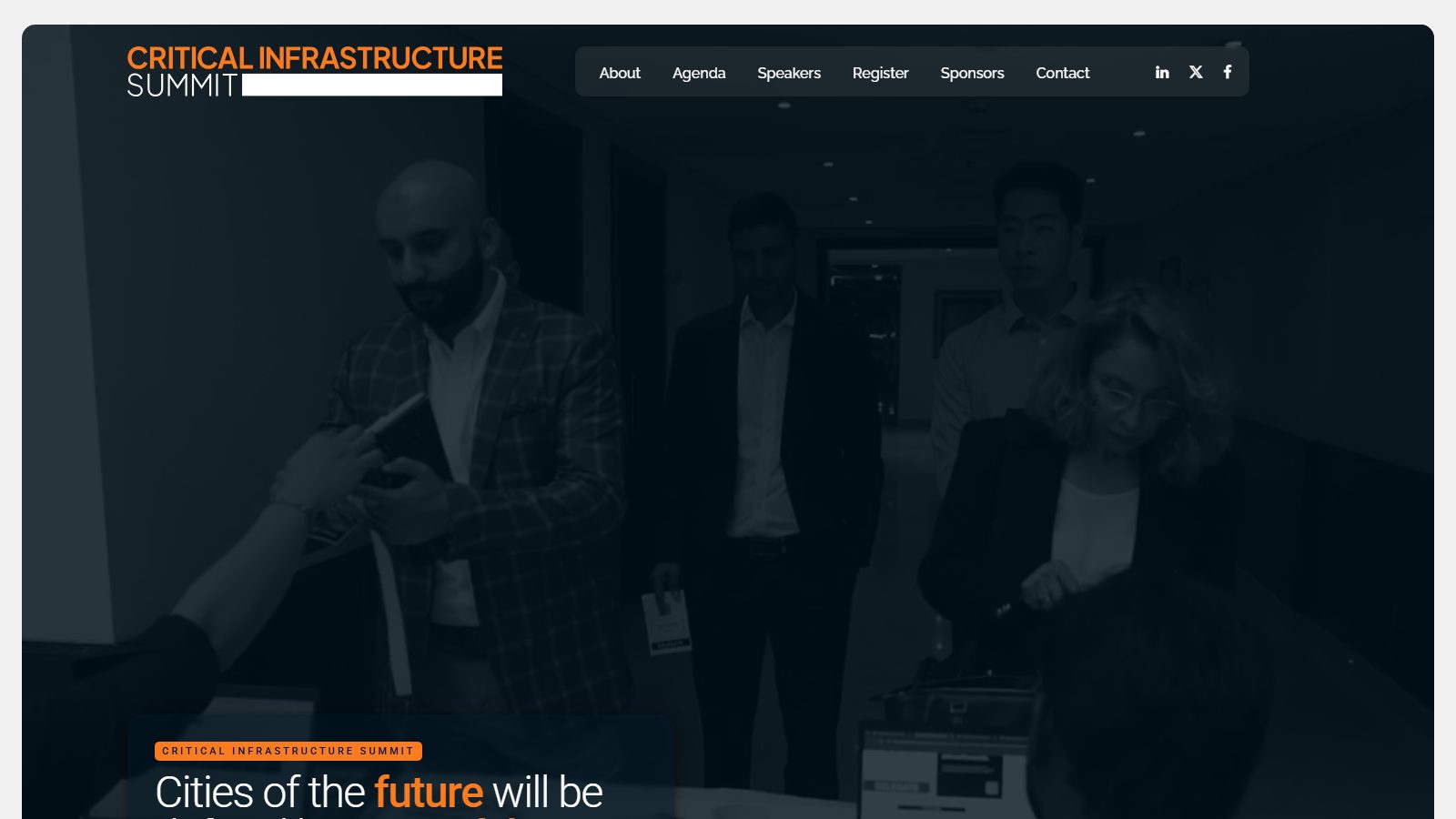 Sumit Agarwal speaks at the Critical Infrastructure Summit 2025